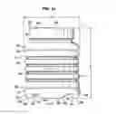 Fig. 11 - MULTI-FUNCTIONAL BASE FOR A PLASTIC, WIDE-MOUTH, BLOW-MOLDED CONTAINER