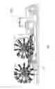Fig. 13 - Haymaking device movable between transport and operative positions