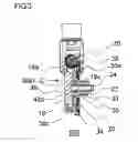 Fig. 04 - Worm wheel, reducer, and motor with the reducer