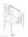 Fig. 02 - WALL-MOUNTED FOLDING TABLE