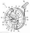 Fig. 01 - Starter for a power tool with improved kinematics