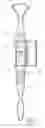 Fig. 07 - Combination Toothbrush, Floss Dispenser and Tongue Scraper