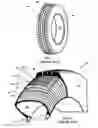 Fig. 02 - Tire the Crown of Which has a Stiffening Reinforcement