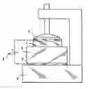 Fig. 01 - Method of fastening lamellae of a lamellar material on a suitable substrate