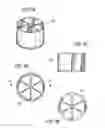 Fig. 10 - Industrial floor nozzle and fire fighting system