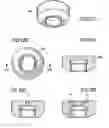 Fig. 15 - Industrial floor nozzle and fire fighting system