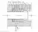 Fig. 01 - Hydraulic percussive arrangement, piston guide and drilling rig