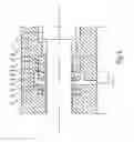 Fig. 05 - Hydraulic percussive arrangement, piston guide and drilling rig