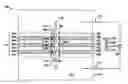 Fig. 01 - DNA sequencing using multiple metal layer structure with organic coatings forming transient bonding to DNA bases