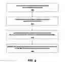 Fig. 07 - DNA sequencing using multiple metal layer structure with organic coatings forming transient bonding to DNA bases