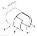 Fig. 01 - System for holding sheet material for plotters