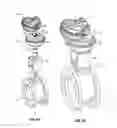 Fig. 02 - Adjustable fail-safe rotary spring operator with a retaining band