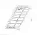 Fig. 02 - INDOOR OPEN TYPE DOOR PANEL MOUNTING STRUCTURE