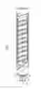 Fig. 02 - Powder container having an opening on an end of the container body, the opening facing the longitudinal direction of the container
