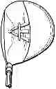 Fig. 01 - GOLF CLUB ALIGNMENT AID