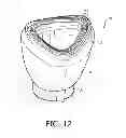 Fig. 09 - Respiratory mask with ribbed contacting surface