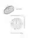 Fig. 06 - System for mounting objects to polymeric membranes
