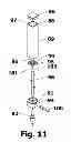 Fig. 12 - Method and device for preserving the vitality and function of a harvested blood vessel
