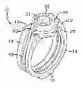 Fig. 01 - Jewelry article with changeable setting