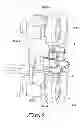Fig. 10 - Automatic machine for alternable application of a plurality of flexible spacer profiles on a glass sheet