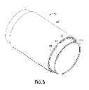 Fig. 04 - One-piece inner shell for full barrel composite fuselage
