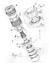 Fig. 02 - Cable fitting having a clamping device for an armor of the cable