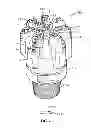 Fig. 08 - Fixed cutter drill bit with core fragmentation feature