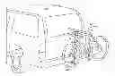 Fig. 01 - HITCH MOUNTED ARTICLE CARRIERS FOR VEHICLES