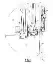 Fig. 04 - Separating element for a platform cabin comprising a push rod mechanism for moving a leaf