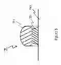 Fig. 09 - Display device with tapered light reflecting layer and manufacturing method for same
