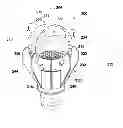 Fig. 01 - Lighting apparatus with a light source comprising light emitting diodes