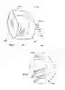 Fig. 02 - Adaptor unit with an aperture for an electrical plug with contacts engagement taking place outside the aperture