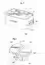 Fig. 04 - Adaptor unit with an aperture for an electrical plug with contacts engagement taking place outside the aperture