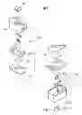 Fig. 05 - Adaptor unit with an aperture for an electrical plug with contacts engagement taking place outside the aperture