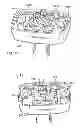 Fig. 10 - Adaptor unit with an aperture for an electrical plug with contacts engagement taking place outside the aperture