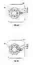 Fig. 04 - Locking confirmation mechanism for a bone screw and plate assembly