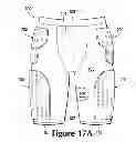 Fig. 39 - Articles of apparel incorporating cushioning elements