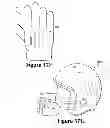 Fig. 43 - Articles of apparel incorporating cushioning elements