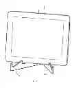Fig. 09 - FOLDABLE BRACKET FOR EMPLACING A TABLET PERSONAL COMPUTER AND AN AUDIO DEVICE