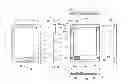 Fig. 01 - Housing for encasing a tablet computer