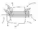Fig. 01 - Optical device for a motor vehicle including a surface light source