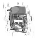Fig. 08 - Transfer or interrogation of materials by carrier and receiving devices moving independently and simultaneously on multiple axes