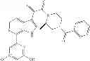 Fig. 722 - PHARMACEUTICAL FORMULATIONS OF SUBSTITUTED AZAINDOLEOXOACETIC PIPERAZINE DERIVATIVES WITH PROTEASE INHIBITORS