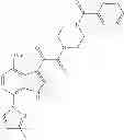 Fig. 731 - PHARMACEUTICAL FORMULATIONS OF SUBSTITUTED AZAINDOLEOXOACETIC PIPERAZINE DERIVATIVES WITH PROTEASE INHIBITORS