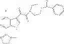Fig. 894 - PHARMACEUTICAL FORMULATIONS OF SUBSTITUTED AZAINDOLEOXOACETIC PIPERAZINE DERIVATIVES WITH PROTEASE INHIBITORS