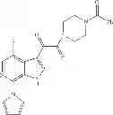 Fig. 902 - PHARMACEUTICAL FORMULATIONS OF SUBSTITUTED AZAINDOLEOXOACETIC PIPERAZINE DERIVATIVES WITH PROTEASE INHIBITORS