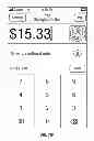 Fig. 17 - Payment methods with a payment service and tabs selected by a first party and opened by a second party at any geographic location of the first partys mobile device