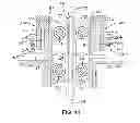 Fig. 12 - Power Multi-Blade Ripsaw With Variably Positionable Blades