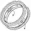 Fig. 01 - VALVE HAVING AN ELASTOMER/CERAMIC SEALING RING
