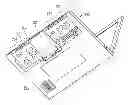 Fig. 01 - Portable computing device with wireless capability while in folded position